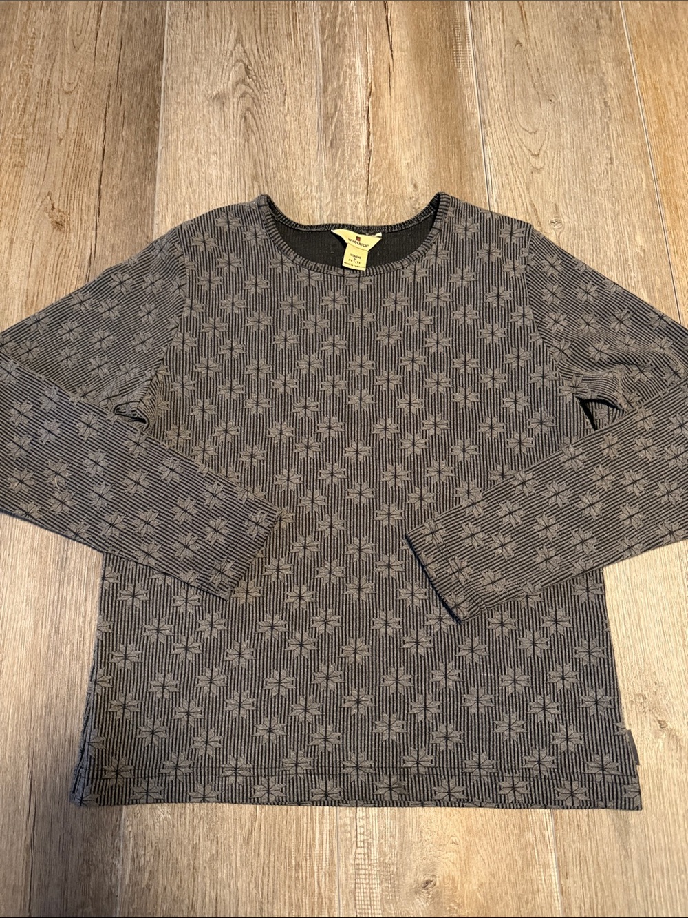 Woolrich Women’s Gray Patterned Shirt